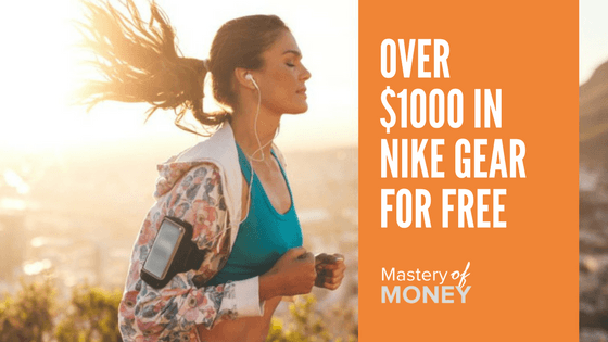 Over $1,000 in NIKE gear for FREE!